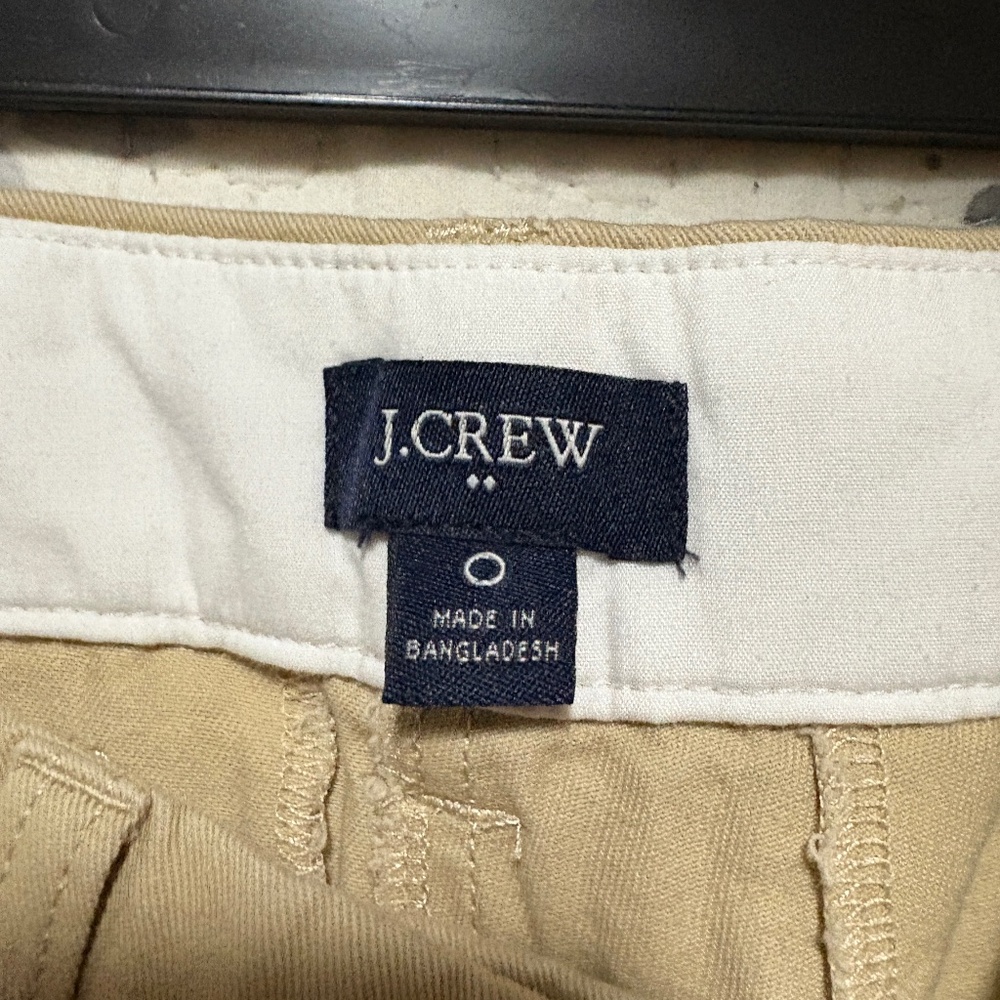 J crew khaki shorts